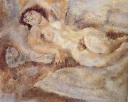 Jules Pascin Accumbent Mary oil painting